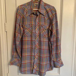 Vintage Trail Ridge Westerns Pearl Snap Long Sleeve Shirt